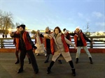 Международному танцу гостеприимства дали старт волонтеры Севастополя, Крыма и Санкт-Петербурга